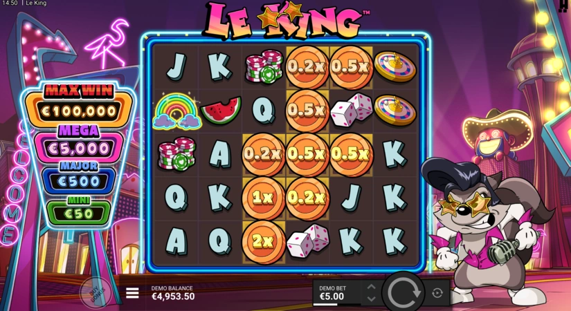 Особенности Le King Slot