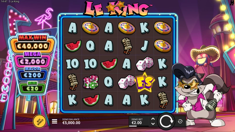 Le King Slot от Hacksaw Gaming