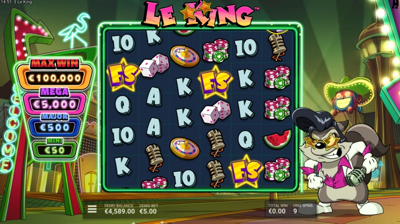 Scatter-символы в Le King Slot