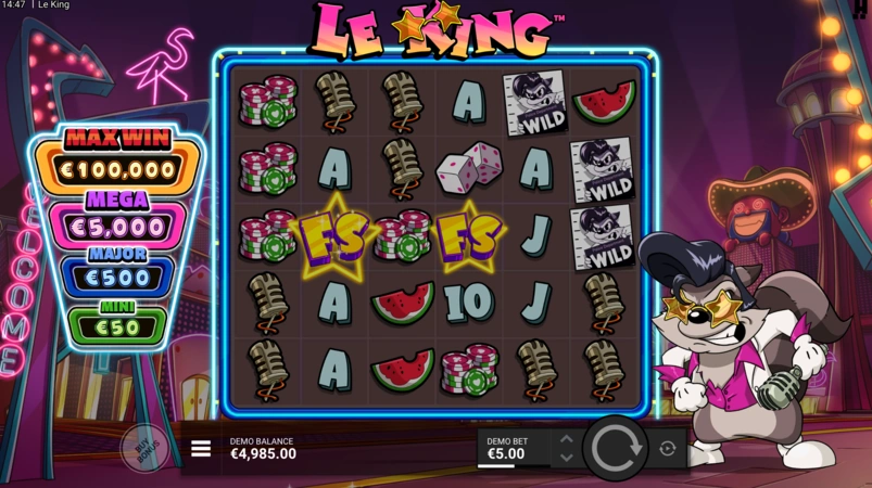 Wild-символы в Le King Slot